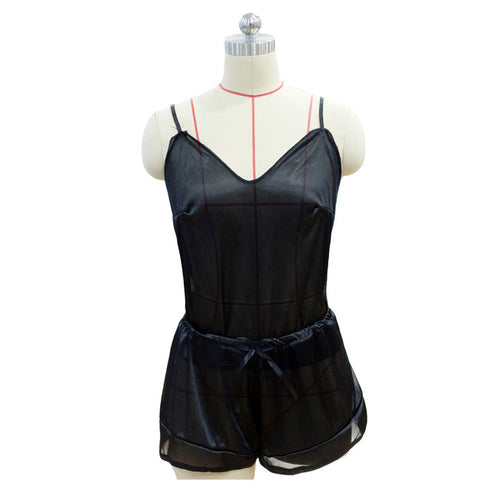 Sexy-Lingerie Women Sleepwear Lace Silk Babydoll Up Nightwea - ROUTINE FASHION